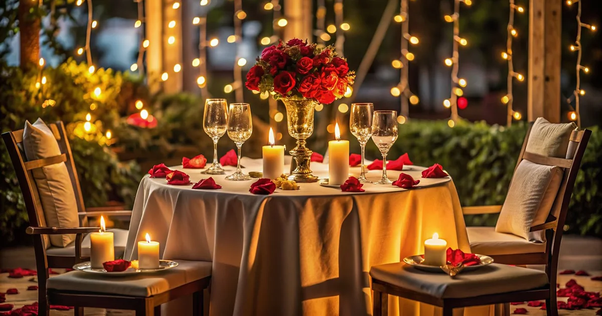 personal chef for a romantic dinner or anniversary